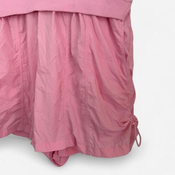 NEW Gola x Anthropologie Pink Hood Everest leisurewear Direct Kick Twofer Romper - Picture 6 of 7